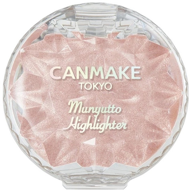 CANMAKE 水潤柔光打亮霜 3.8g, 02玫瑰石英, 1個