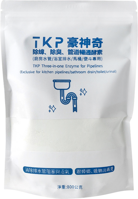 TKP 植萃酵素 管道暢通粉補充包, 800g, 1包