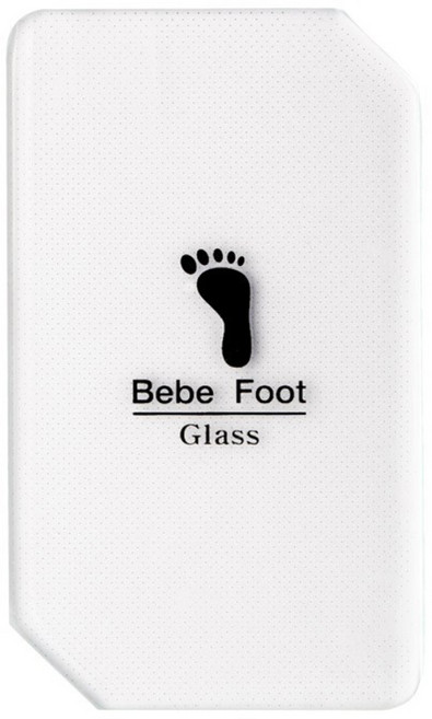 Bebe Foot Glass 玻璃去角質磨腳器, 1個, 1個