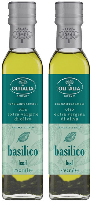 올리타리아 바질 올리브오일, 250ml, 2개
