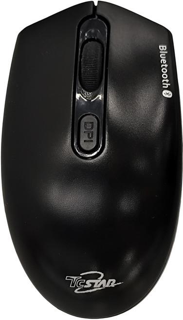 TcSTAR 迪士達 無線4D藍牙滑鼠 TCN712, 黑色