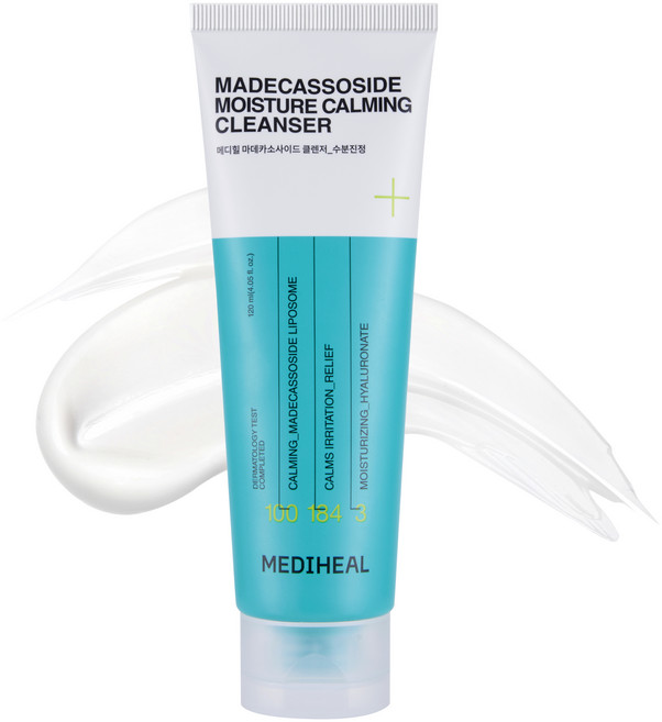 메디힐 마데카소사이드 수분 진정 클렌징폼, 120ml, 1개