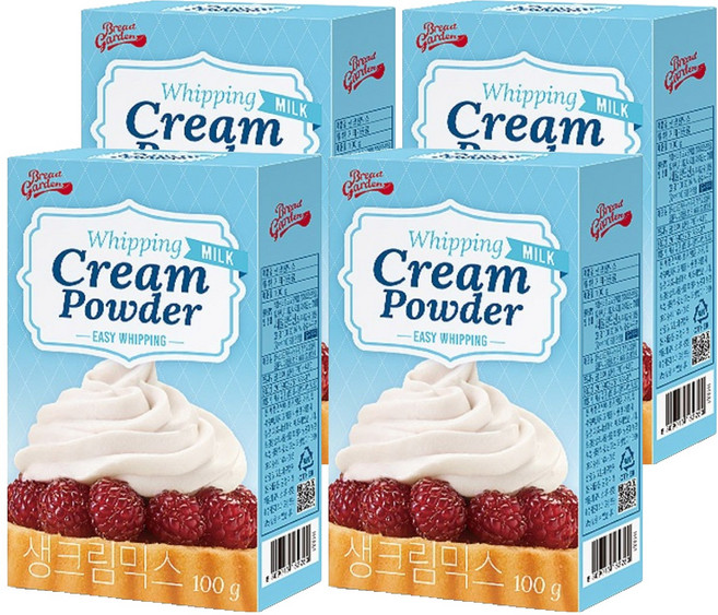 브레드가든 생크림믹스, 100g, 4개