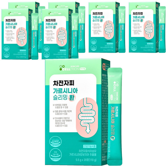 이너랩 차전자피 가르시니아 슬리밍 환, 110g, 7개