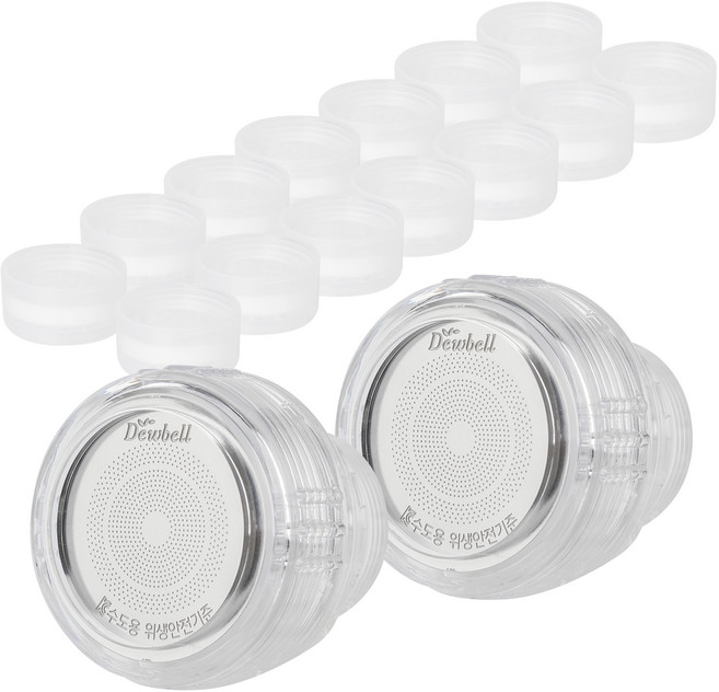 듀벨 수도애 정수키트 세면대 본품 2p + 필터 14p, 1세트