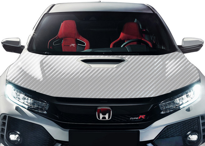 엑스핏 카본패브릭시트지 1350mm x 1000mm, 사선실버, 1개