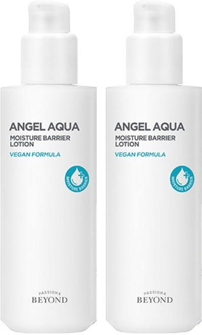 [비건라이프] 비욘드 엔젤 아쿠아 보습 장벽 로션, 2개, 200ml