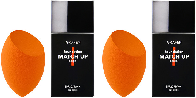 GRAFEN 男士粉底液 40ml+美妝蛋, 23 Beige, 2個