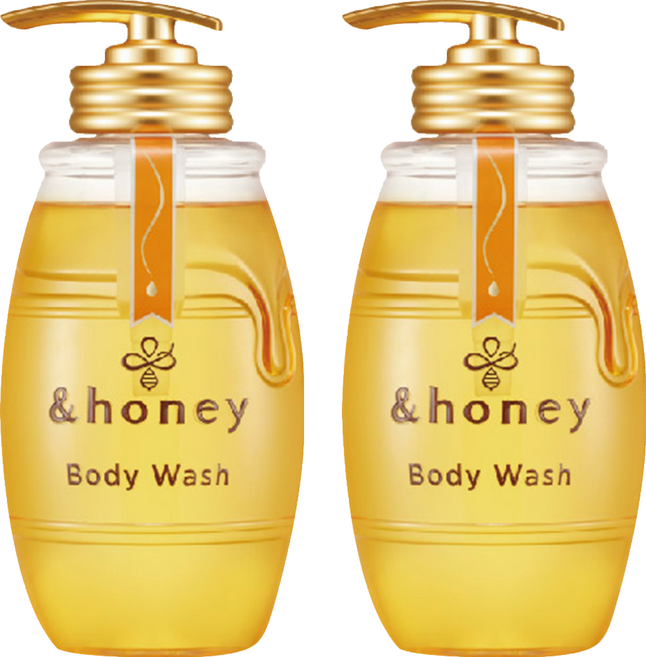 &honey Deep極致蜂蜜滋潤沐浴露 金木犀, 2瓶