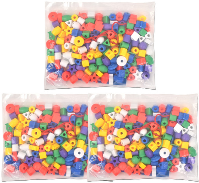 미니 도형 실꿰기 100p, 3개