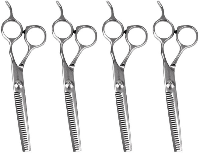 디자이너스 틴닝가위, 4개