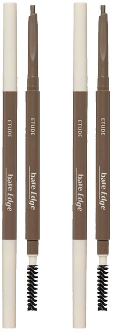 에뛰드 베어 엣지 슬림 브로우 0.1g, 04 라이트 브라운, 2개