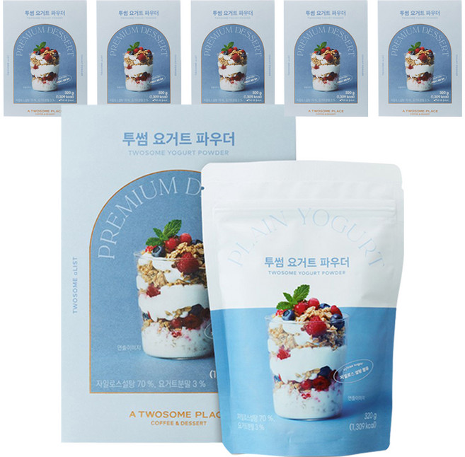 aLIST 투썸 요거트 파우더, 320g, 1개입, 6개