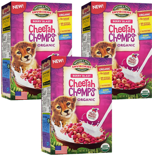 네이쳐스패스 치타촘스 시리얼, 284g, 3개