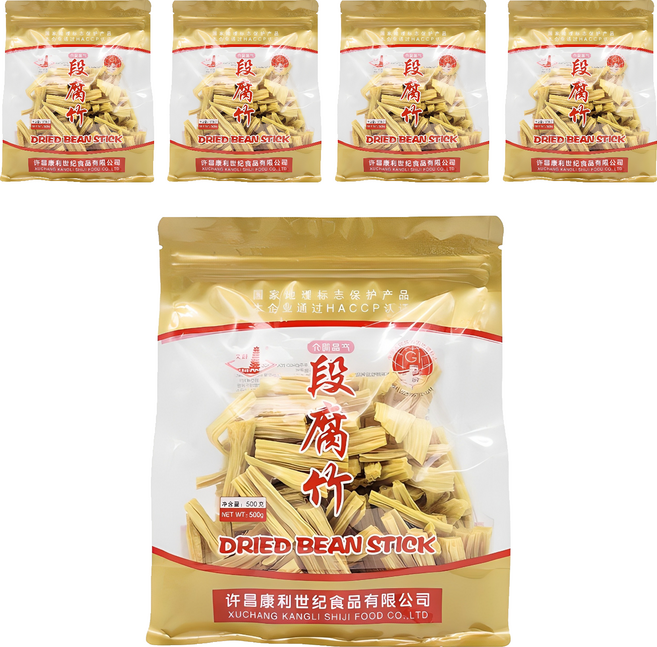 문봉 자른 건푸주, 5개, 500g