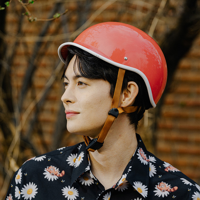 WING 크루즈 자전거 어반 헬멧, 비바마젠타, 1개