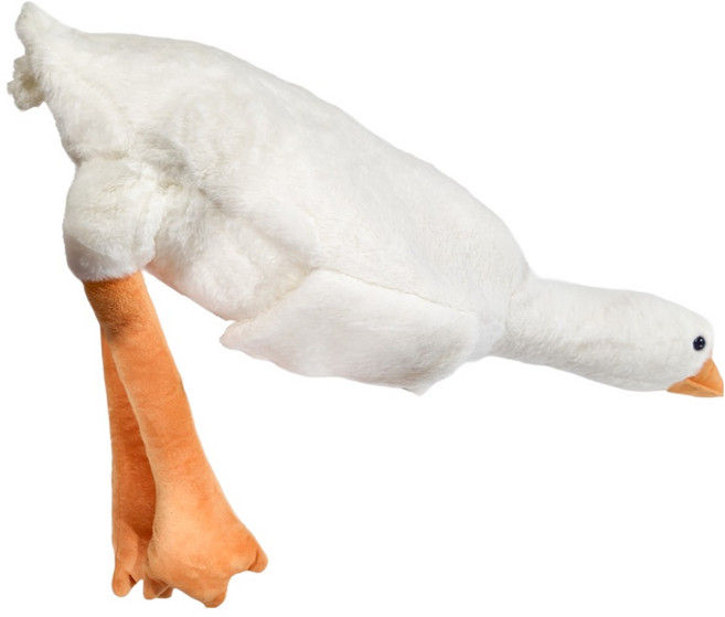 動物抱枕, 白色