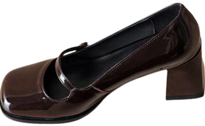 에어 스퀘어 광 메리제인 슈즈힐