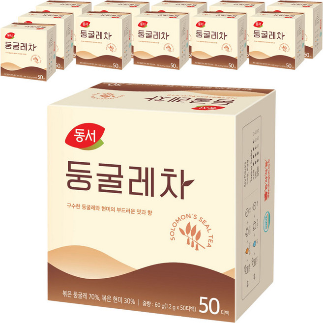 DONGSUH 東西食品 玉竹茶, 1.2g, 50入, 12個