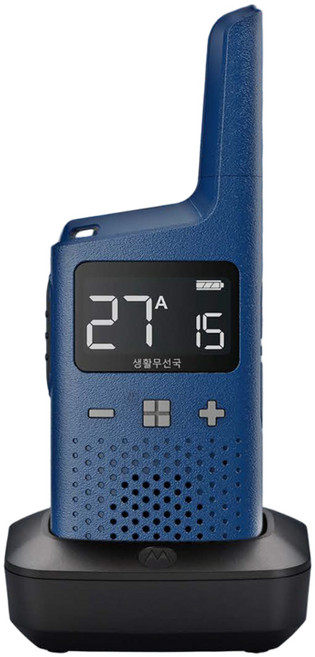 모토로라 디지털 생활무전기 블루, 1개, PMUE5934A