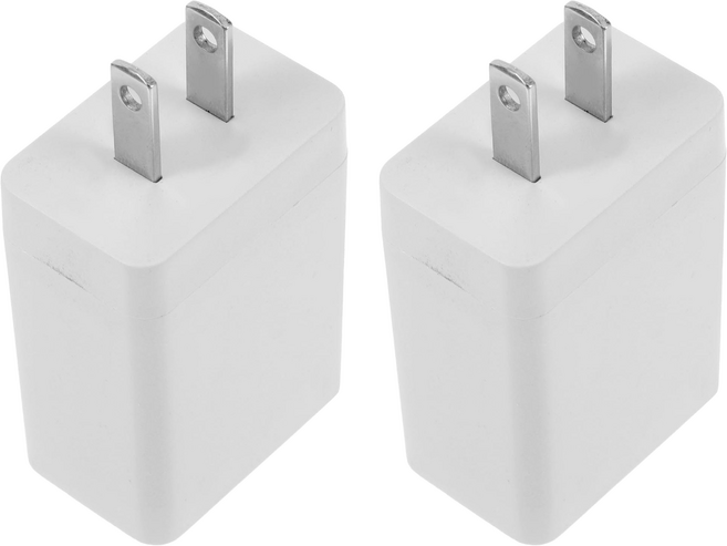 CStar 5V/1A Output Single Port AC充電器 2入 小巧尺寸 白色
