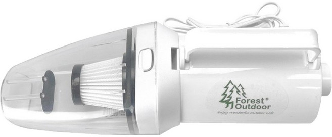 Forest Outdoor 群森戶外 吸塵器套件組 附收納袋 320W 噴射氣流充氣機適用, 不適用, 白色, 1組