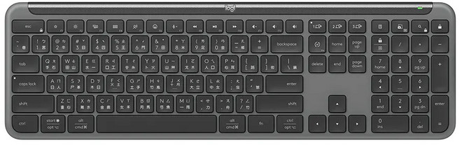 logitech 羅技 K950 無線鍵盤 1個 原廠保固, 黑色, YR0099, 剪刀腳