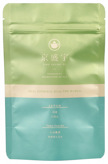 京盛宇 光之茶系列 日本八女煎茶原葉袋茶, 2.5g, 12包, 1袋