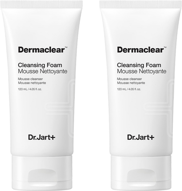 닥터자르트 더마클리어 클렌징 폼, 120ml, 2개