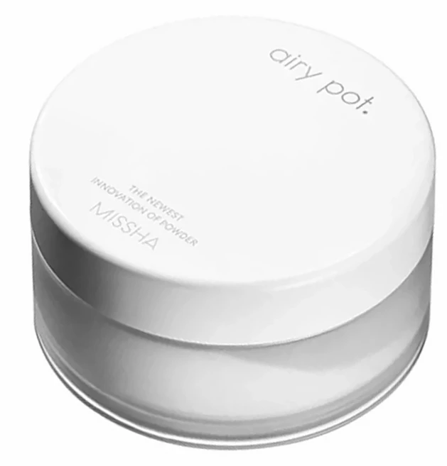 MISSHA 台灣公司貨 持久定妝控油蜜粉 輕透 9g, 白色, 1個