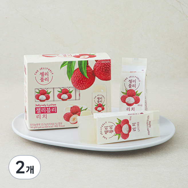 쉐프엠 젤리블리 리치, 60g, 2개, 6개입