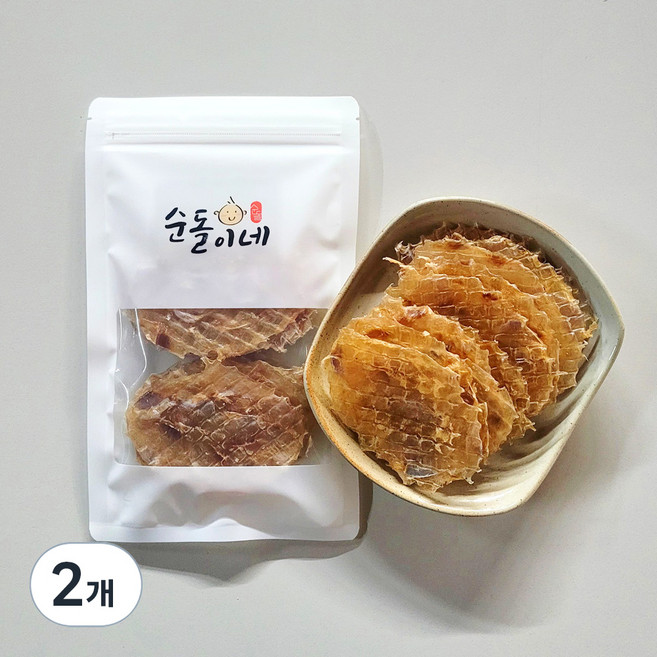 순돌이네 참 쥐포 소, 2개, 250g 내외