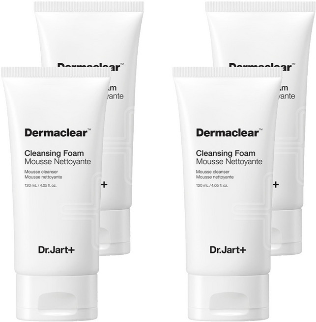 닥터자르트 더마클리어 클렌징 폼, 120ml, 4개