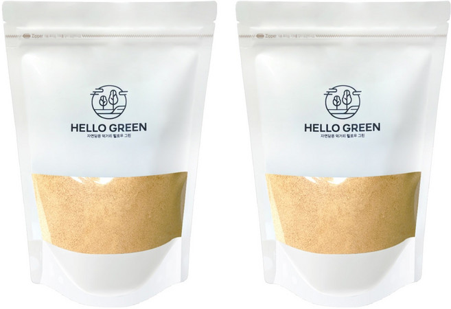 헬로우그린 볶은 둥굴레가루, 2개, 500g, 1개입