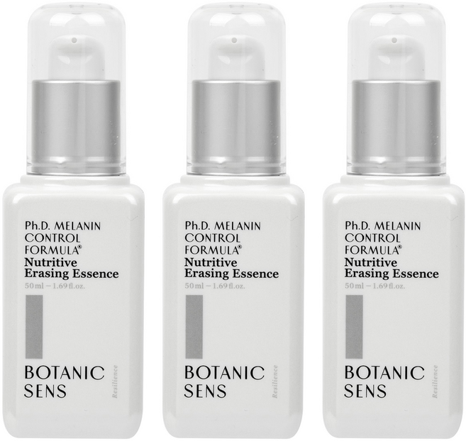 보타닉센스 피에이치디 멜라닌 컨트롤 포뮬라 뉴트리티브 이레이징 에센스, 50ml, 3개
