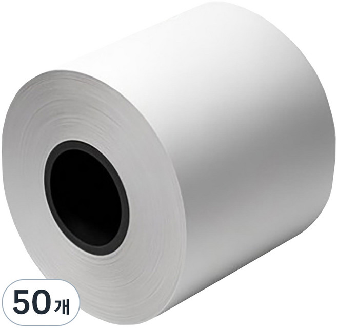 한솔제지 POS 감열 무약관 영수증 용지, 50개