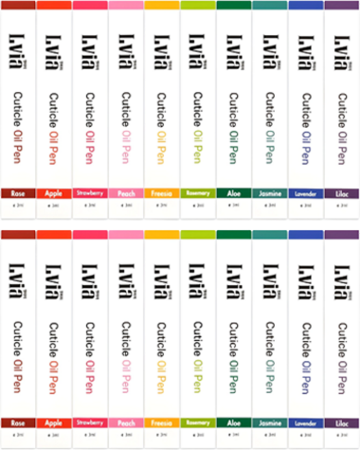 엘비아 큐티클 오일펜 10종 세트, 2개, 3ml