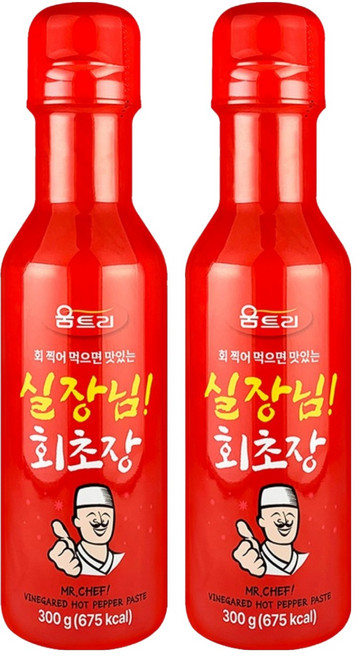 움트리 실장님 회초장, 300g, 2개