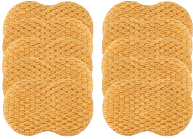 콘실 옥수수 생분해 수세미 이쁜 모양 땅콩, 10개입, 1개