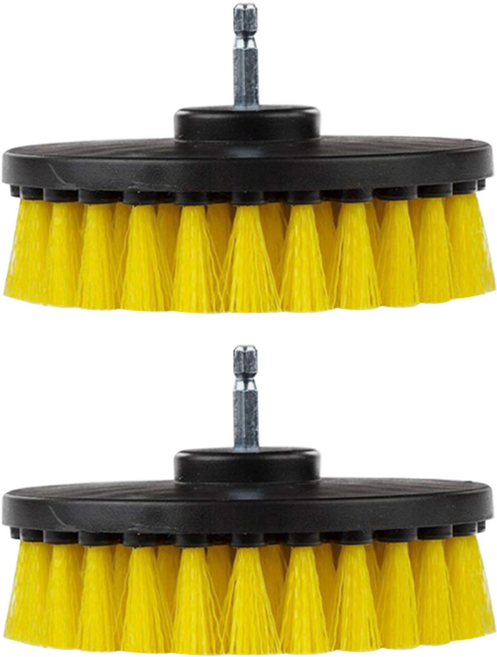 모나코올리브 파워클린 전동드릴 탭브러쉬, 혼합색상, 2개