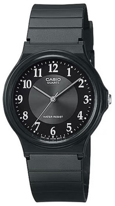 카시오 남녀공용 수능시험 손목시계 + 응원메세지 MQ-24-1B3