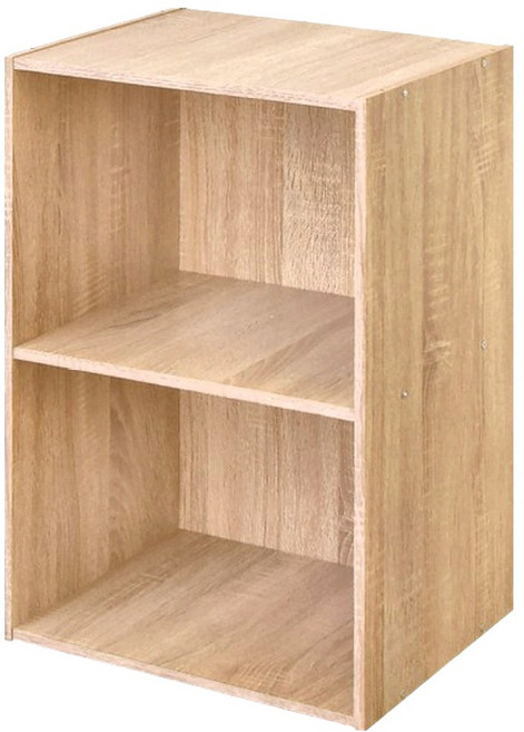 HOPMA 合馬家具 斯麥可堆疊二格收納櫃 G-208PMS 漂流木 淺橡木 2入