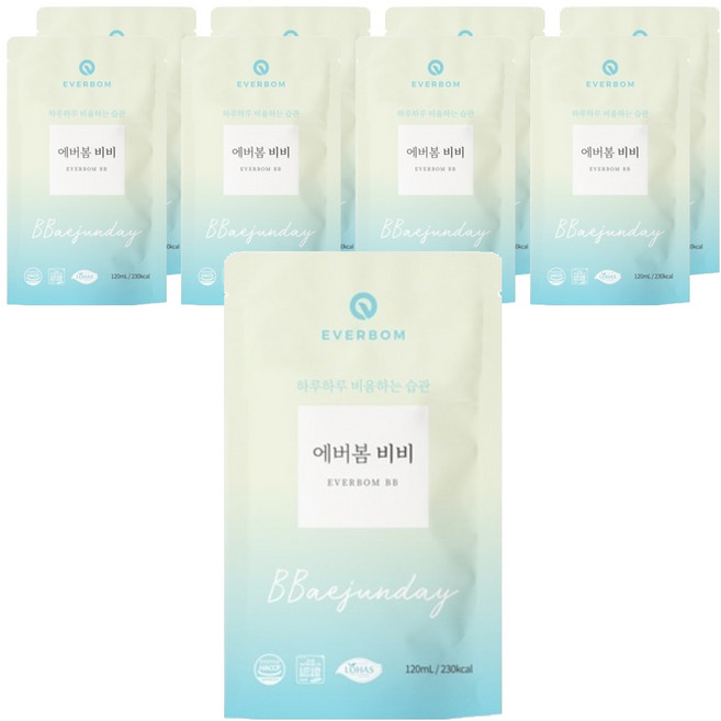 에버봄 비비 애프터, 120ml, 9개