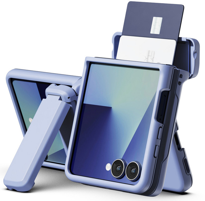 누아트 마그네틱 힌지보호 거치대 카드수납 휴대폰 케이스