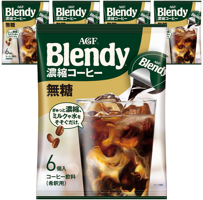 블랜디 포션커피 블랙, 18g, 6개입, 5개