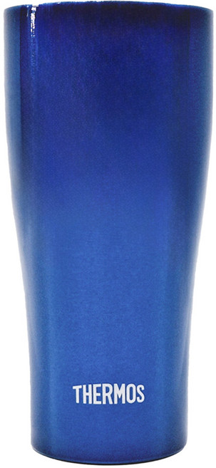 THERMOS 膳魔師 不鏽鋼真空冰沁杯 JDY-420C OBL, 420ml, 1個, 海洋藍