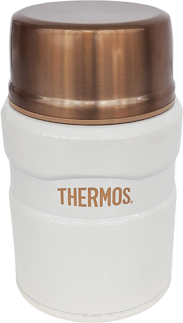 THERMOS 膳魔師 316不銹鋼悶燒罐 520ML, 珍珠白, 1個