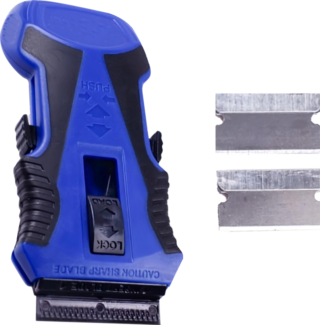 TOK 伸縮刮刀 附兩種刀片 伸縮刮刀組 11 x 5.5cm, 1組