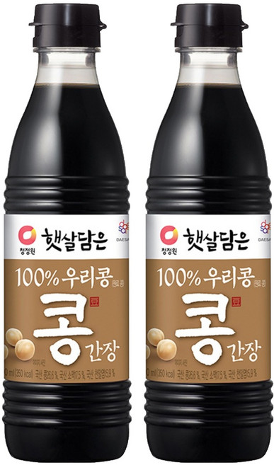 햇살담은 우리콩 간장, 500ml, 2개