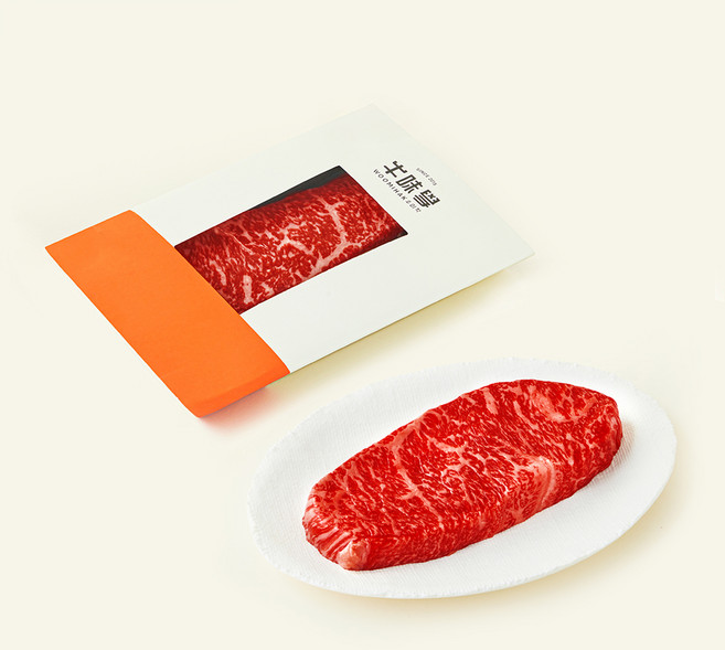 우미학 한우 1++등급 채끝 구이용 200g (냉장), 1세트